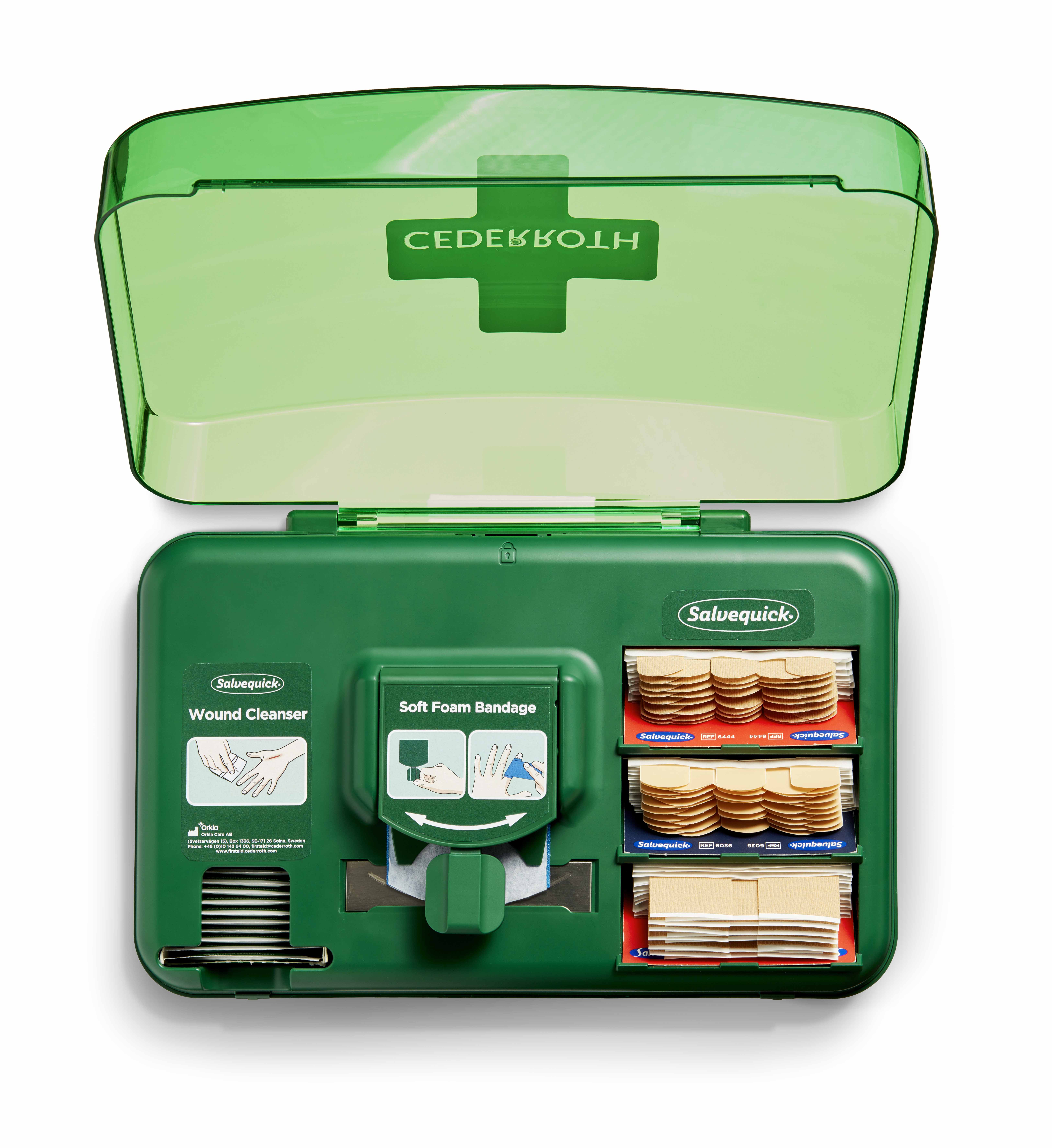 51011006-Cederroth-Wound-Care-Dispenser-open-F malá